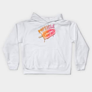 Popsicle season summer lover melting ice cream Kids Hoodie